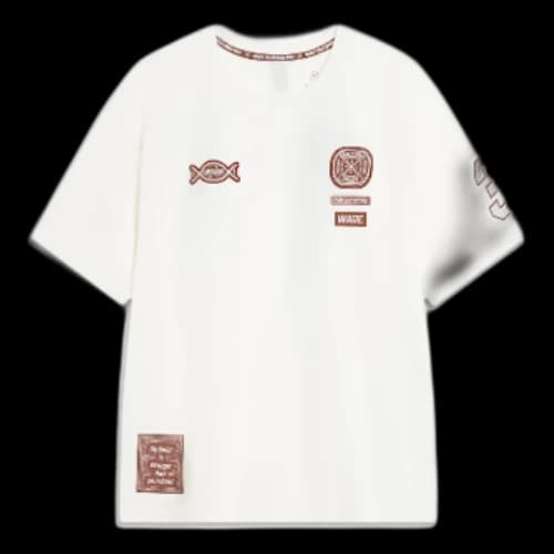 Li-Ning Way of Wade Hall of Fame 2023 T-Shirt 1 'White Beige'