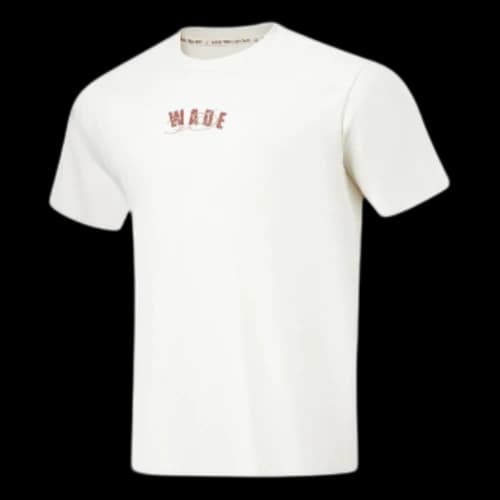 Li-Ning Way of Wade Hall of Fame 2023 T-Shirt 2 'White Beige'