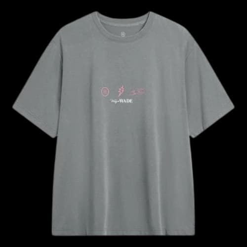 Li-Ning Way Of Wade Graphic T-shirt 'Grey'