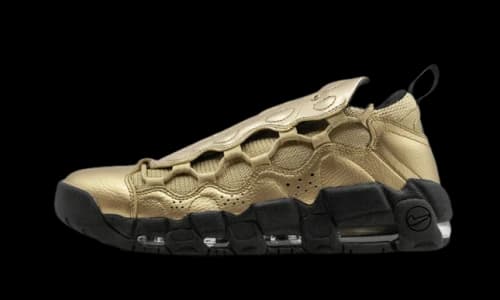 Nike Air More Money Metallic Gold Black
