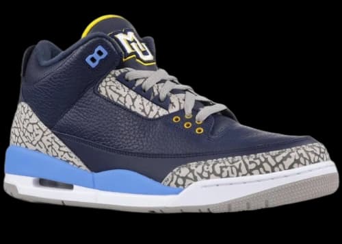 Jordan 3 Retro Marquette PE