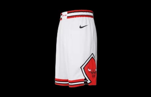 Nike NBA Chicago Bulls Swingman Association Edition Dri-Fit Shorts White