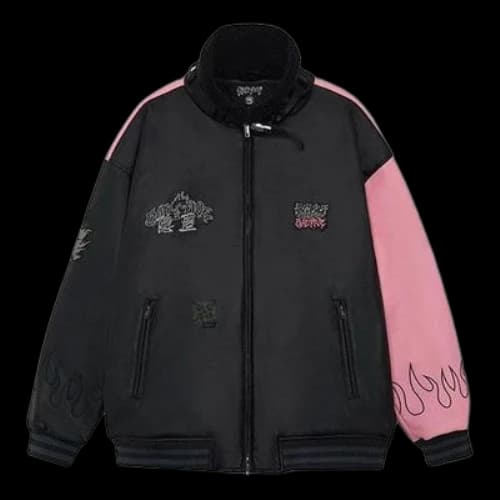 Li-Ning x STA_GROUP BADFIVE Fashion Jacket 'Black Pink'