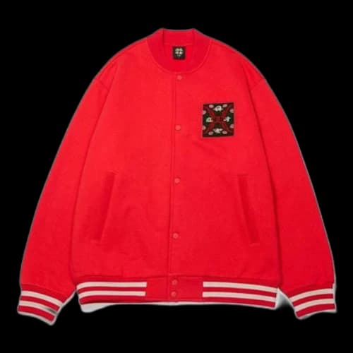 Li-Ning Rijindoujin Graphic Baseball Jacket 'Red'