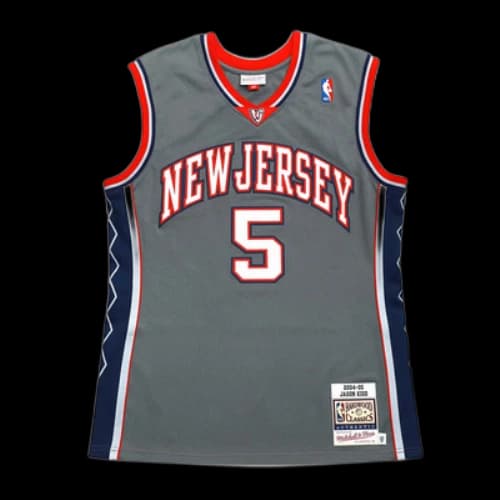 Mitchell & Ness NBA Authentic New Jersey Nets Alternate 04/05 Basketball Jersey 'Jason Kidd'