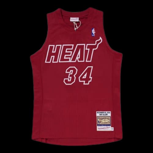 Mitchell & Ness NBA Authentic Jersey 'Miami Heat - Ray Allen 2012-13'