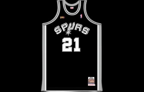 Mitchell & Ness x NBA San Antonio Spurs 1998-99 Jerseys 'Tim Duncan 21'