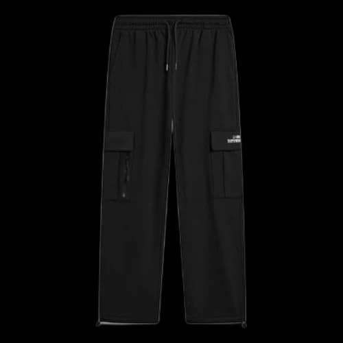 Li-Ning Skateboard Logo Cargo Pants 'Black'