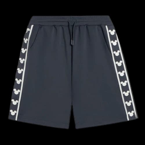 Li-Ning x Disney Graphic Striped Shorts 'Dark Grey'