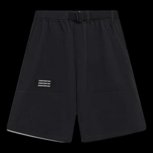 Li-Ning Counterflow Triple Logo Loose Fit Shorts 'Black'