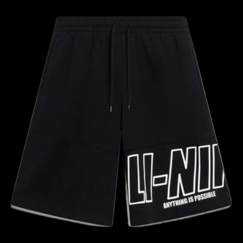 Li-Ning Anything Is Possible Graphic Shorts 'Black'