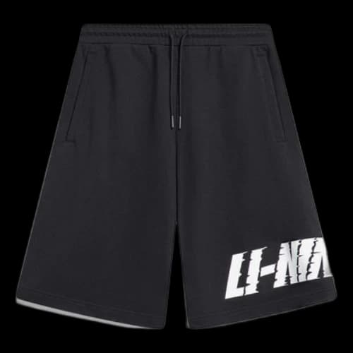 Li-Ning Graphic Loose Fit Shorts 'Black'