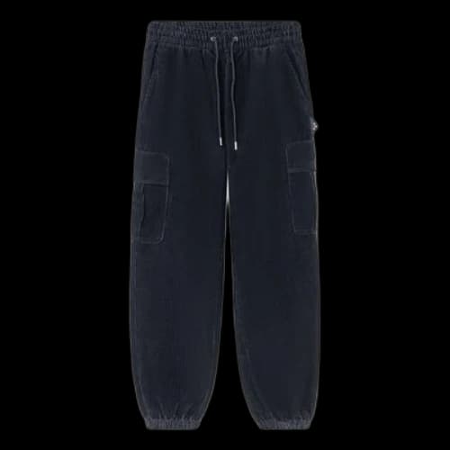 Li-Ning BadFive Loose Fit Corduroy Pants 'Washed Black'