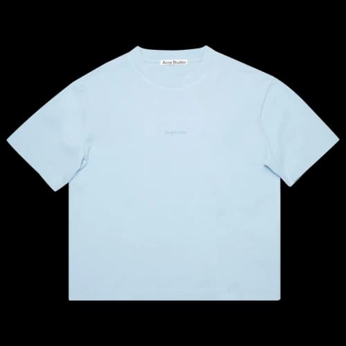 Acne Studios Logo T-Shirt 'Sky Blue'