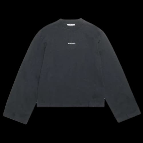 Acne Studios Long-Sleeve T-Shirt 'Black'