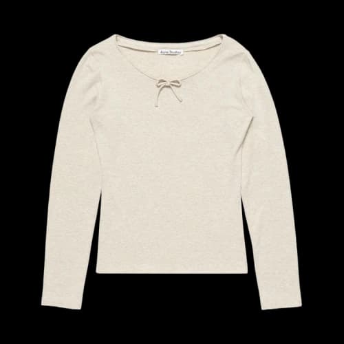 Acne Studios Soft Light Long-Sleeve 'Beige Melange'