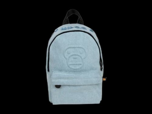 BAPE Baby Milo Denim Mini Bagpack Multicolor