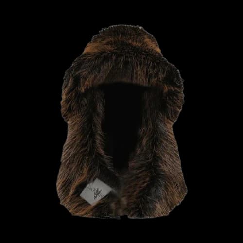 Lanvin Future Fake Fur Fisherman Hat 'Dark Brown'
