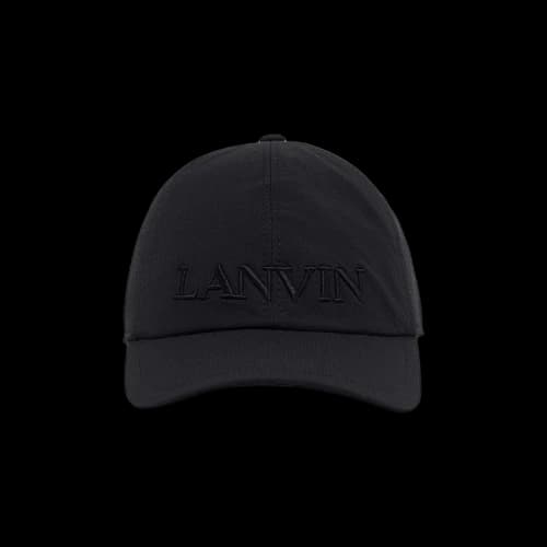 Lanvin Ripstop Baseball Cap 'Black'