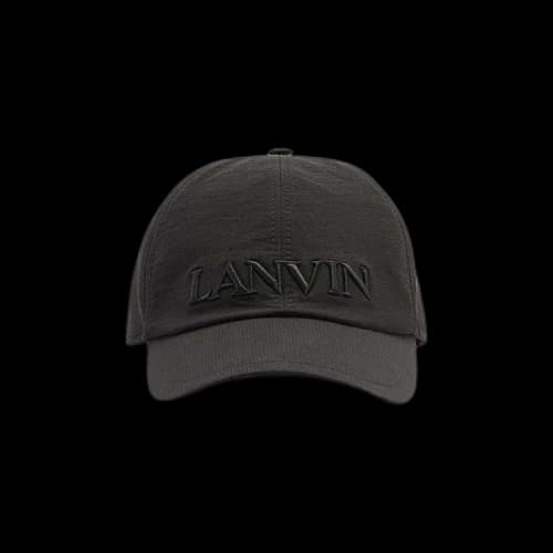 Lanvin Ripstop Baseball Cap 'Black'