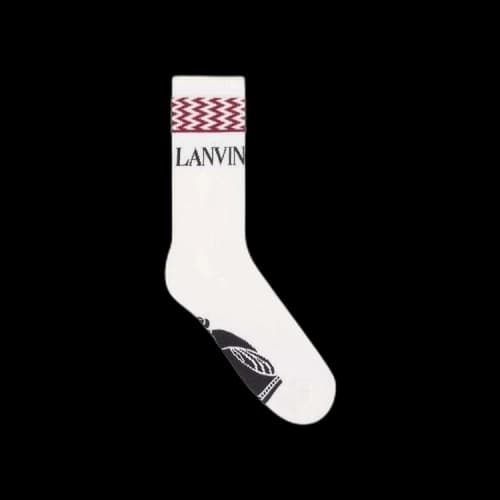Lanvin Socks 'Pink/Redwood'