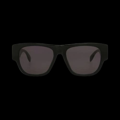 Alexander McQueen Square Sunglasses 'Black/Grey'
