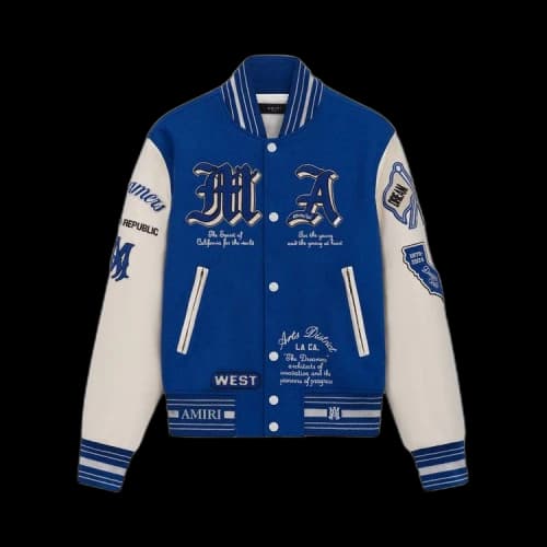 Amiri Dream Team Varsity Jacket 'Blue'