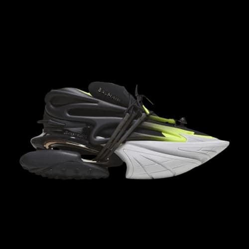 Balmain Unicorn Low 'Black Fluorescent'