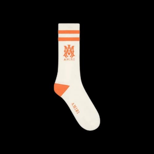 Amiri MA Sock 'Bright Orange'