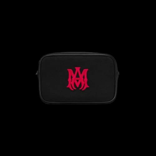 Amiri Canvas Messenger Bag 'Black'