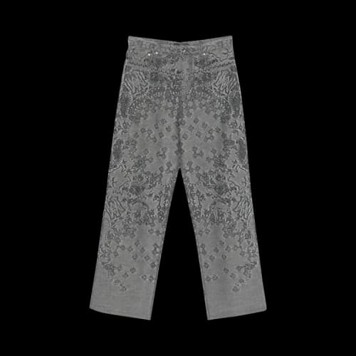 Amiri MA Quad Bandana Baggy Jeans 'Black'