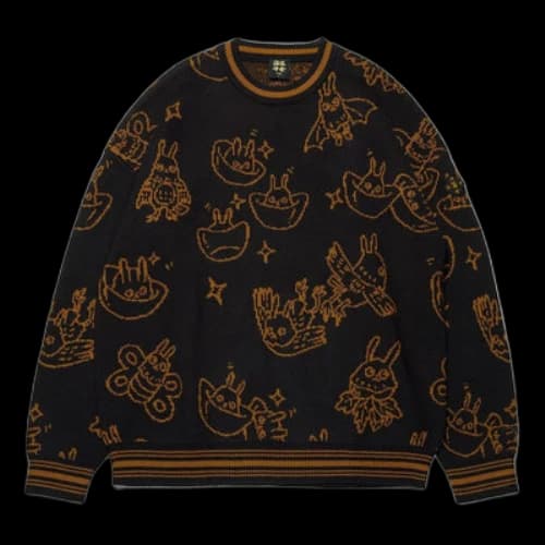 Li-Ning Rijindoujin All-Over Print Sweater 'Black Brown'