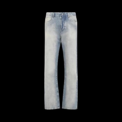 Amiri Quad Cuff Straight Jean 'Antique Indigo'