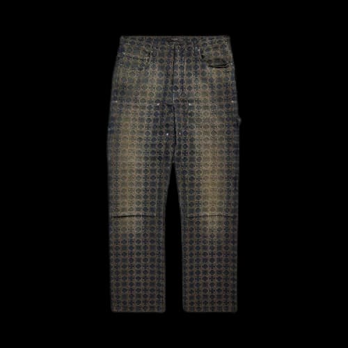 Amiri Quad Jacquard Carpenter Jean 'Midnight Indigo'