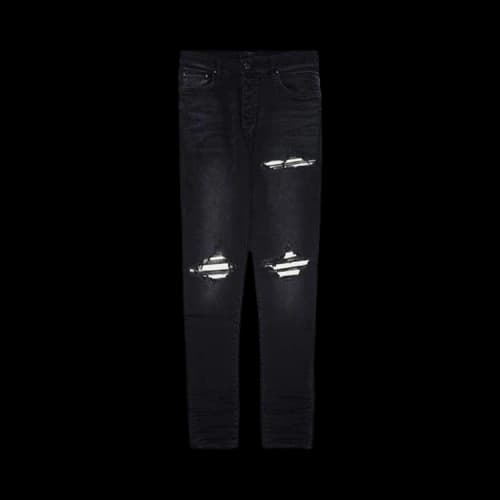 Amiri MX1 Ultra Suede Jean 'Vintage Black'