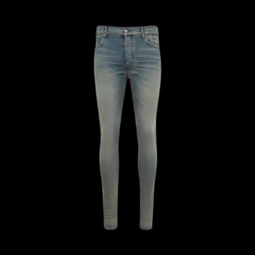 Amiri Quad Contrast Skinny Jeans 'Antique Indigo'