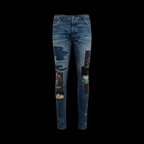 Amiri Lounge Skinny Jean 'Nightshade Indigo'