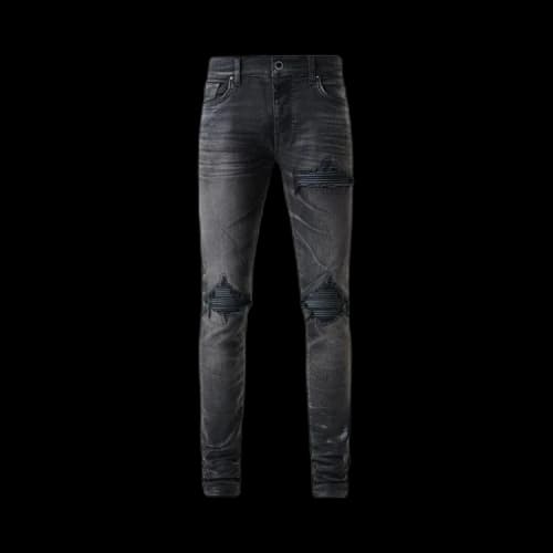 Amiri Waxed Tonal MX1 Jean 'Waxed Faded Black'