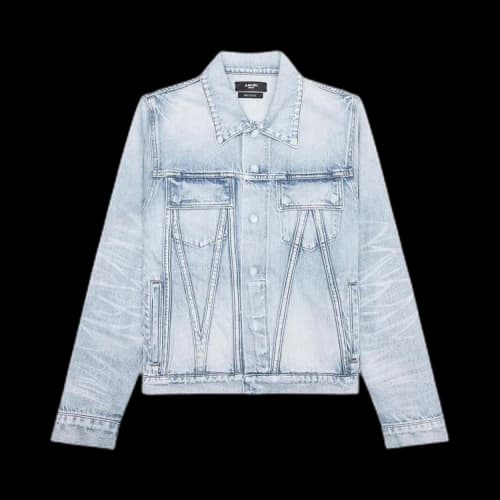 Amiri Japanese Selvedge Trucker 'Perfect Indigo'