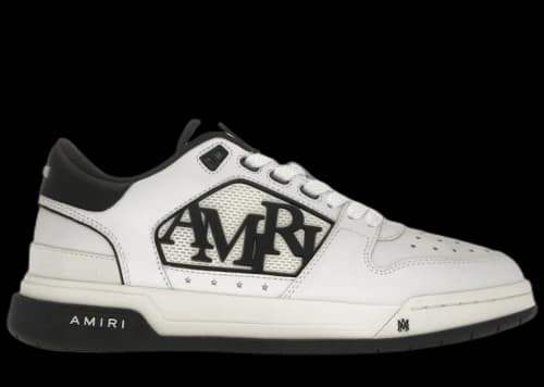 AMIRI Classic Low White Black