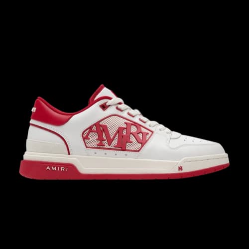 Amiri Classic Low 'White Red'