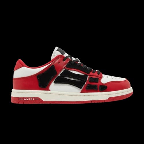 AMIRI Skel Top Low Red White Black