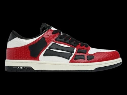 Amiri Skel Low Red Black