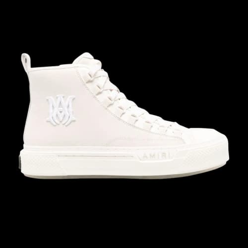 Amiri M.A. Logo Court High 'Alabaster'