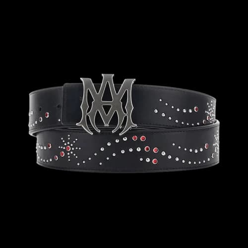 Amiri MA Stud Belt 'Black'
