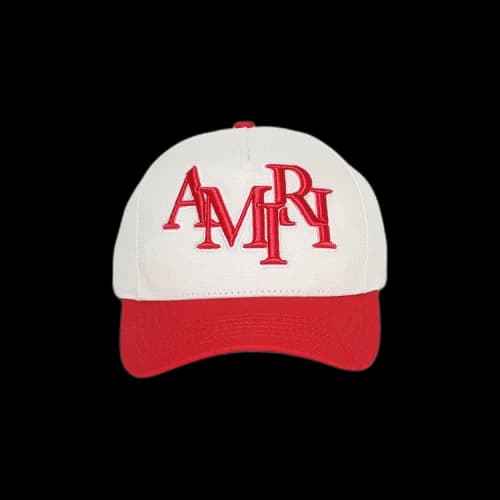 Amiri Staggered Canvas Hat 'Alabaster Blue'