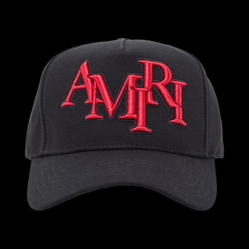 Amiri Staggered Canvas Hat 'Black'