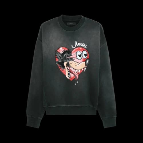 Amiri Hopeless Romantic Sweatshirt 'Black'