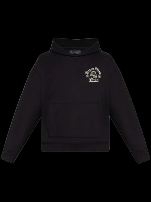AMIRI Dream Team Oversized Hoodie Black