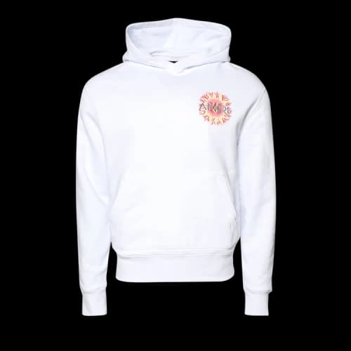 Amiri Sun Hoodie 'White'